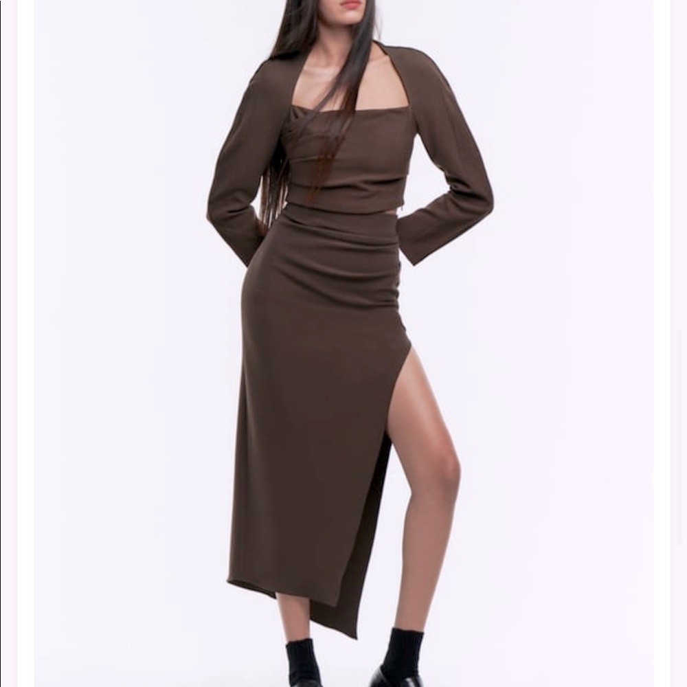 Zara chic skirt set